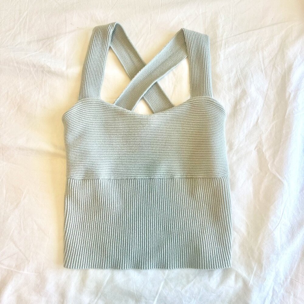 Abercrombie & Fitch Knit Ribbed Tank Top | Size XS